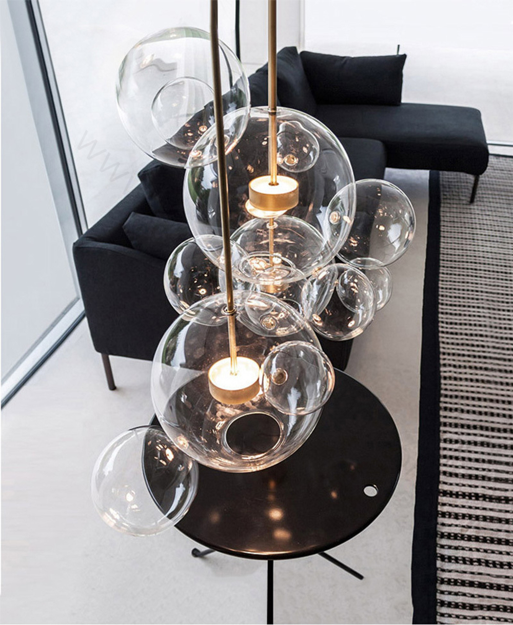 Pendant design lamp   Bolle by Giopato & Coombes