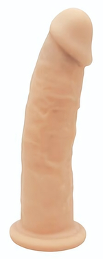 Телесный фаллоимитатор без мошонки DILDO 6INCH - 15,2 см. (Цвет: телесный)