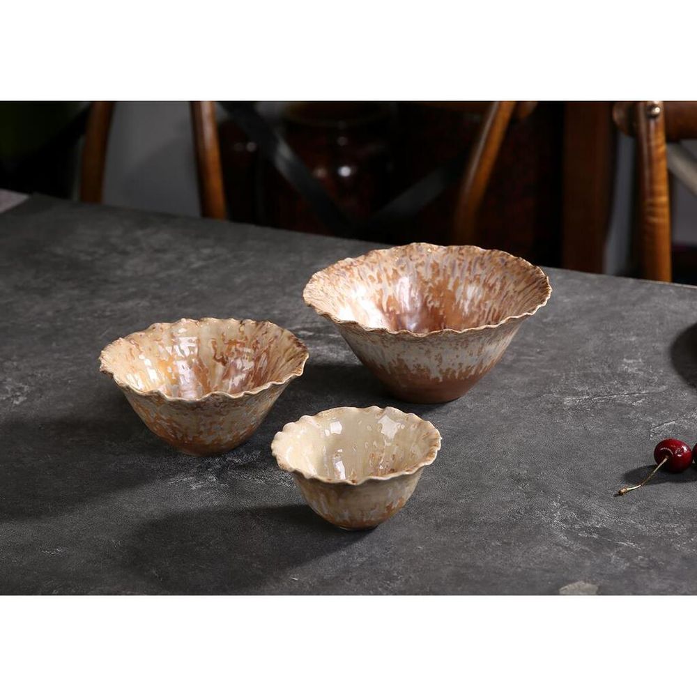 Салатник 200 мл d 11,3 см h8 см емкость для закусок Pearl Coral Flower Frutti di Mare P.L. [4]