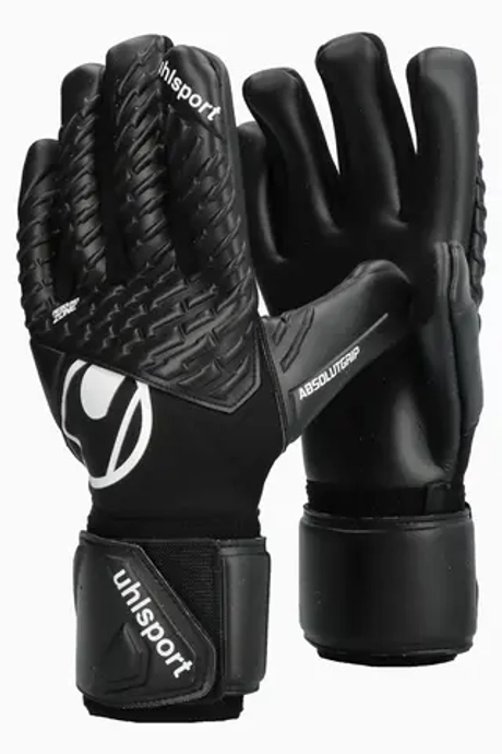 Вратарские перчатки Uhlsport Fangmaschine Comfort Absolutgrip HN - черный