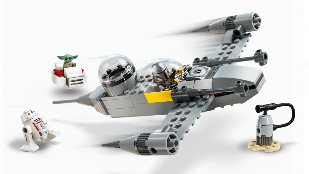 Конструктор LEGO Star Wars 75410 Звездный истребитель N-1 от Мандо и Грогу