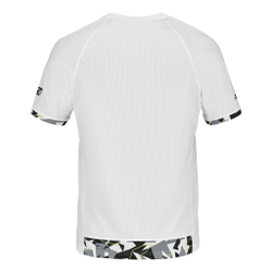 Мужское теннисное поло Babolat Aero Crew T-Shirt Men - White