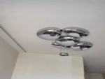 Ceiling design lamp Skydro by Artemide (5 lampshades)