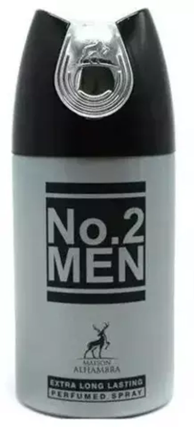 MAISON AL HAMBRA Дезодорант-спрей муж No.2 MEN 250мл*6*48