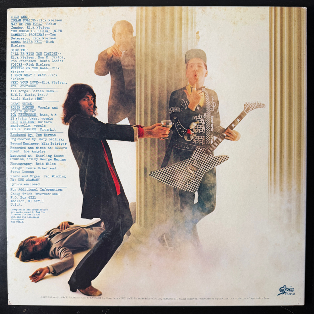 Виниловая пластинка Cheap Trick – Dream Police - Promo LP+7" Flexi