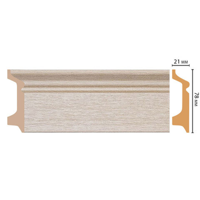 Плинтус Decomaster D122 D122-71 ДМ