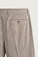 КОСТЮМНЫЕ БРЮКИ КЛАССИЧЕСКОГО КРОЯ В ТОНКУЮ ПОЛОСКУ — ZARA