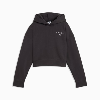 Женская укороченная толстовка с капюшоном PUMA x HYROX World - PUMA