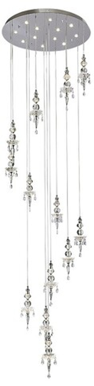 Подвесная люстра Newport 8360 8360/800 chrome