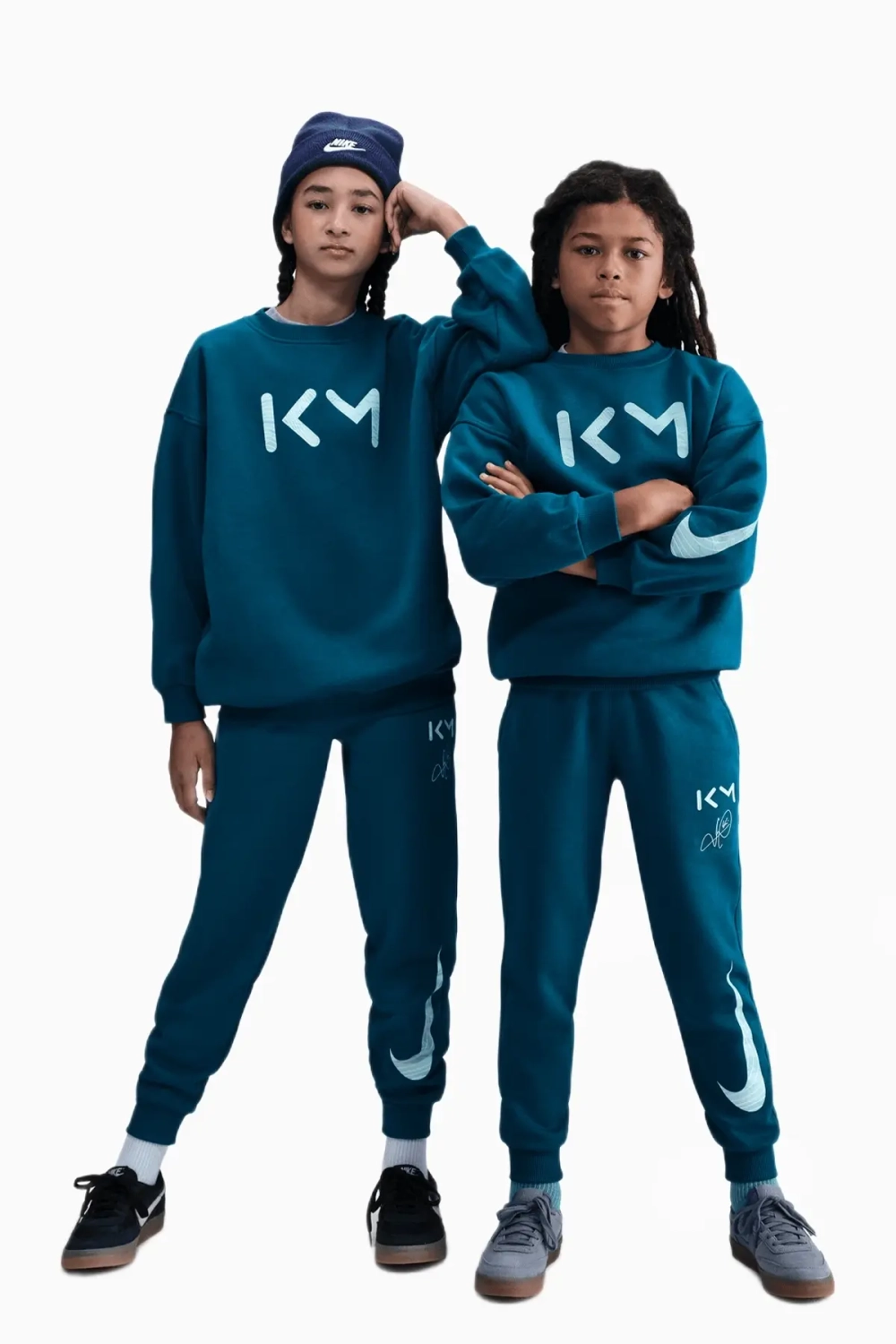 Штаны Nike Kylian Mbappe Club Fleece Junior - зеленый