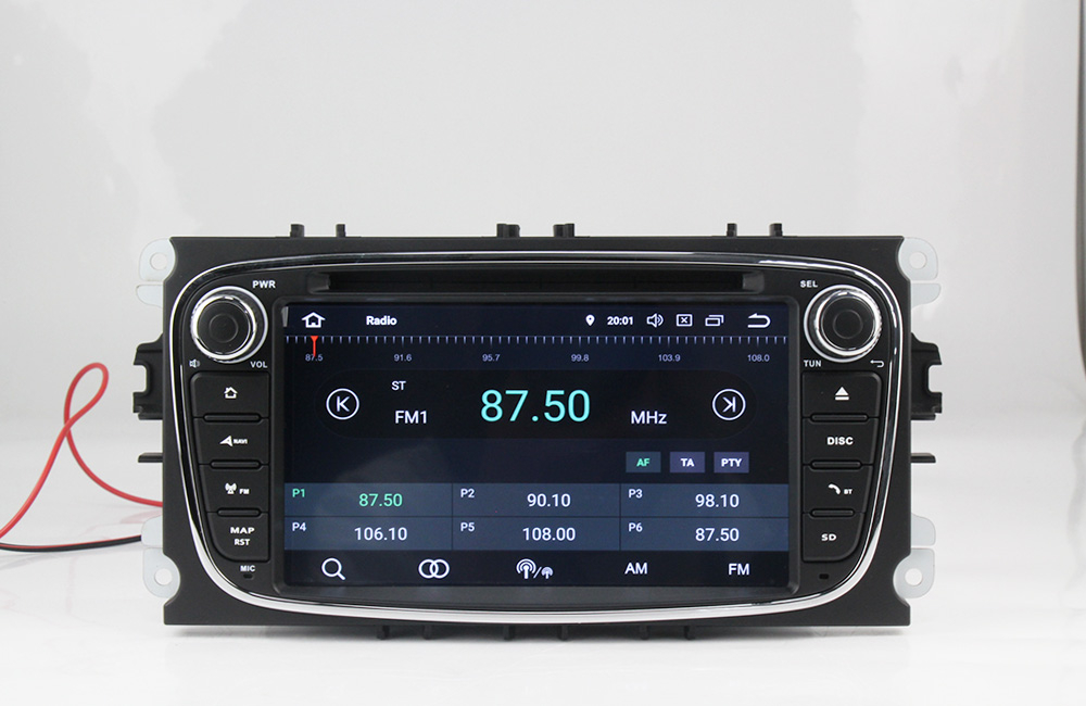 Установочный комплект для FORD Focus II, Mondeo, S-MAX, Galaxy, Tourneo/Transit Connect серебро  KUBERG MKD-7028S-P30