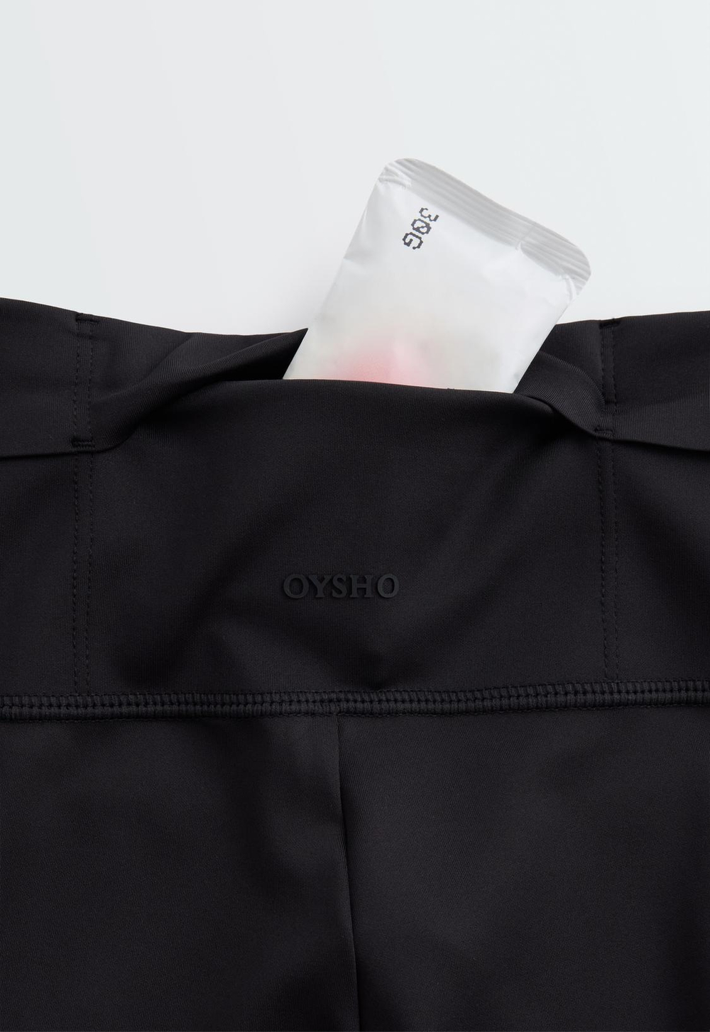 OYSHO Легинсы длиной до щиколотки High rise Rapid Dry, черный
