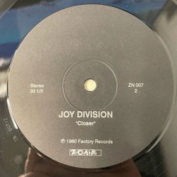 Винтажная виниловая пластинка LP Joy Division Closer (Латвия 1991)