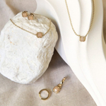 Колье Coeur de Lion Cream jade (June) 1301/10-1424