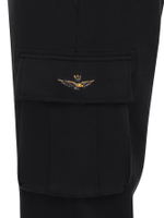 Брюки муж. Aeronautica 860 карго хлопок база черный