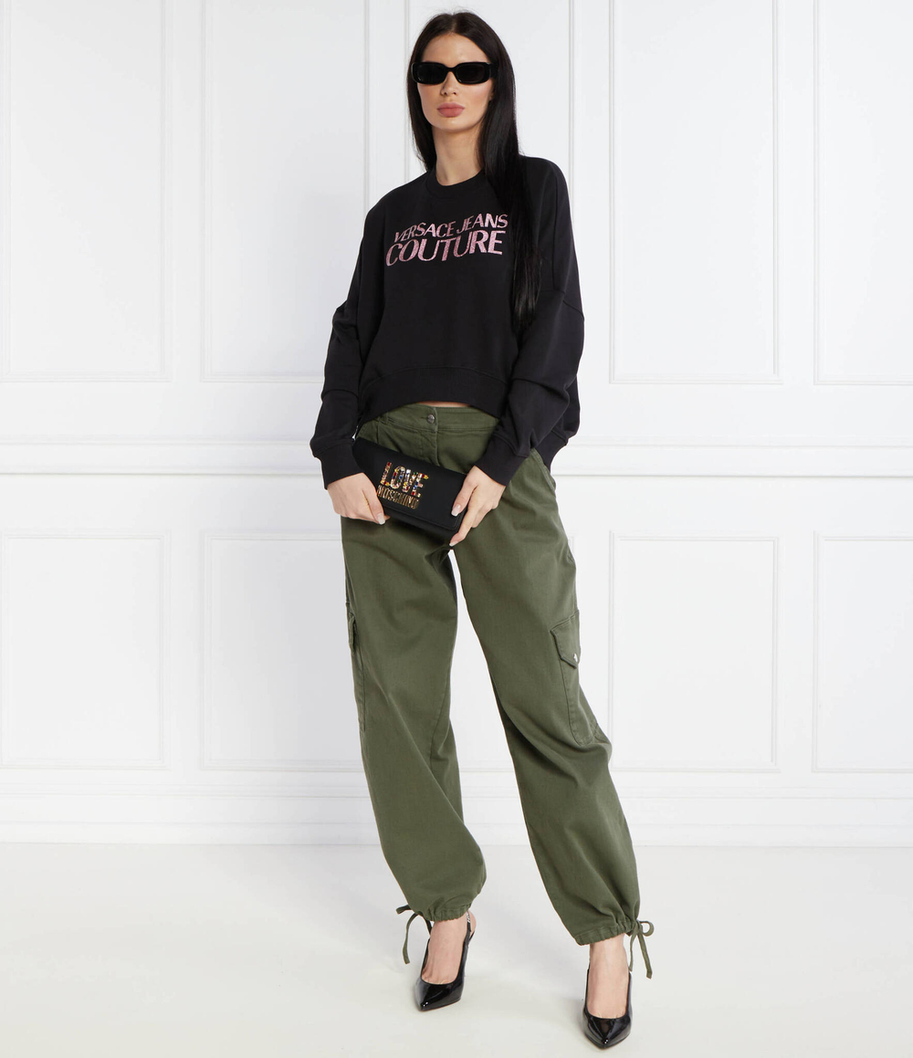 Худи Versace Jeans Couture - черный(76HAIG03CF01G)