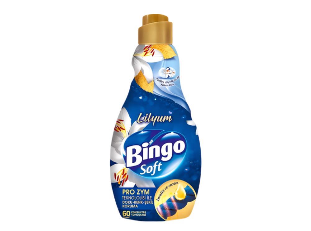 Кондиционер для белья Bingo Soft 1440мл Лилия