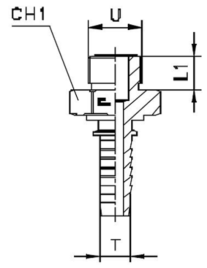 Фитинги ORFS (Ш) 1.3/16"