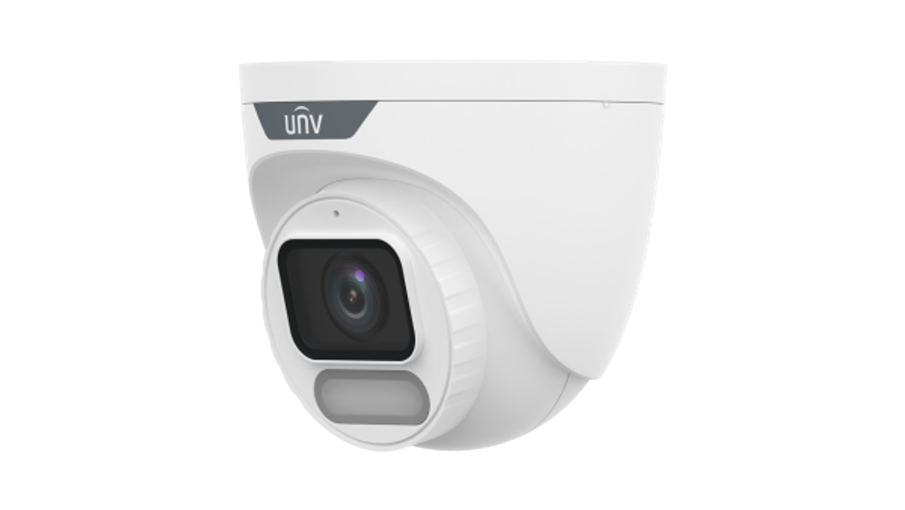 IP-камера Uniview IPC3628LE-ADF28K-WP2 (2.8 мм) 8Мп, купольная, с LED-подсветкой и микрофоном