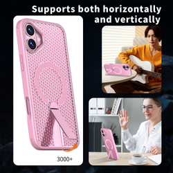 Прозрачный чехол Mesh Pro Magnetic Case для iPhone 16 Plus
