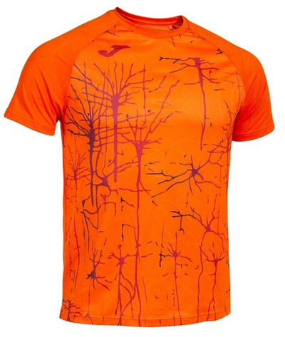 Мужская теннисная футболка Joma Elite IX Short Sleeve T-Shirt M - orange