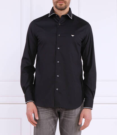 Рубашка Emporio Armani - черный(3R1CN6 1K01Z)
