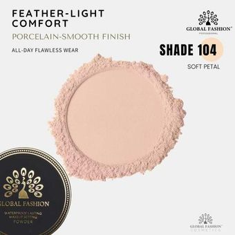 Прессованная пудра, Global Fashion, soft petal, 104