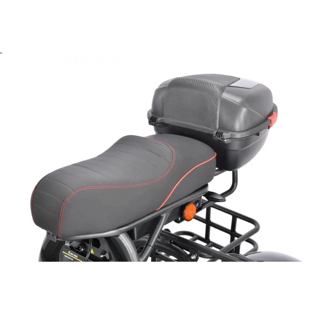 Трехколесный электроскутер CityCoco WHITE SIBERIA pro 3000W TRIKE+ черный