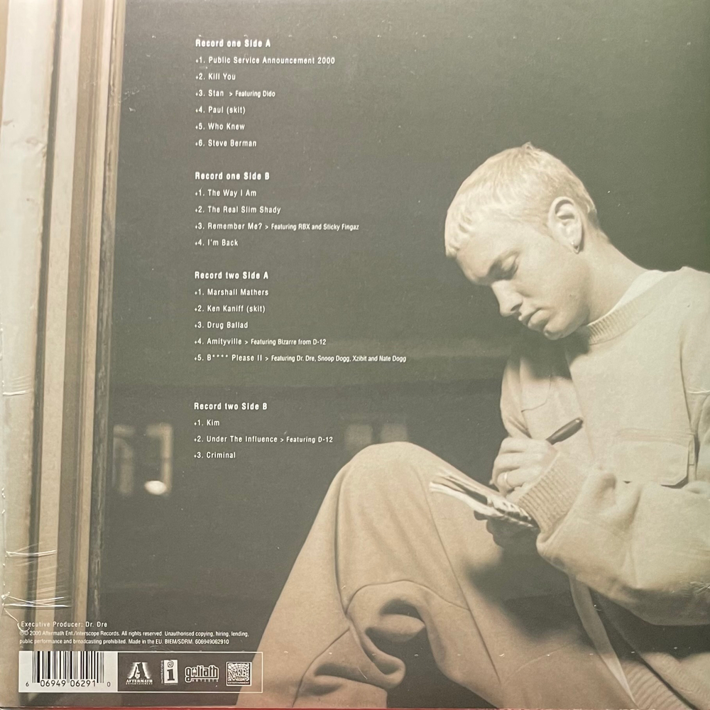 Eminem ‎– The Marshall Mathers LP (Европа 2013г.) 2LP