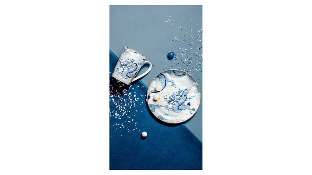 Тарелка закусочная Decor 21см de table Дракон
