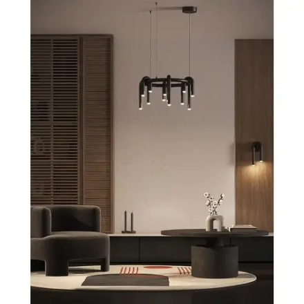 Подвесная люстра Arte Lamp WARHOL A3258LM-30BK, 1хLED