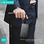 Power Bank внешний аккумулятор повербанк MagSafe USAMS 5000 мАч 20W