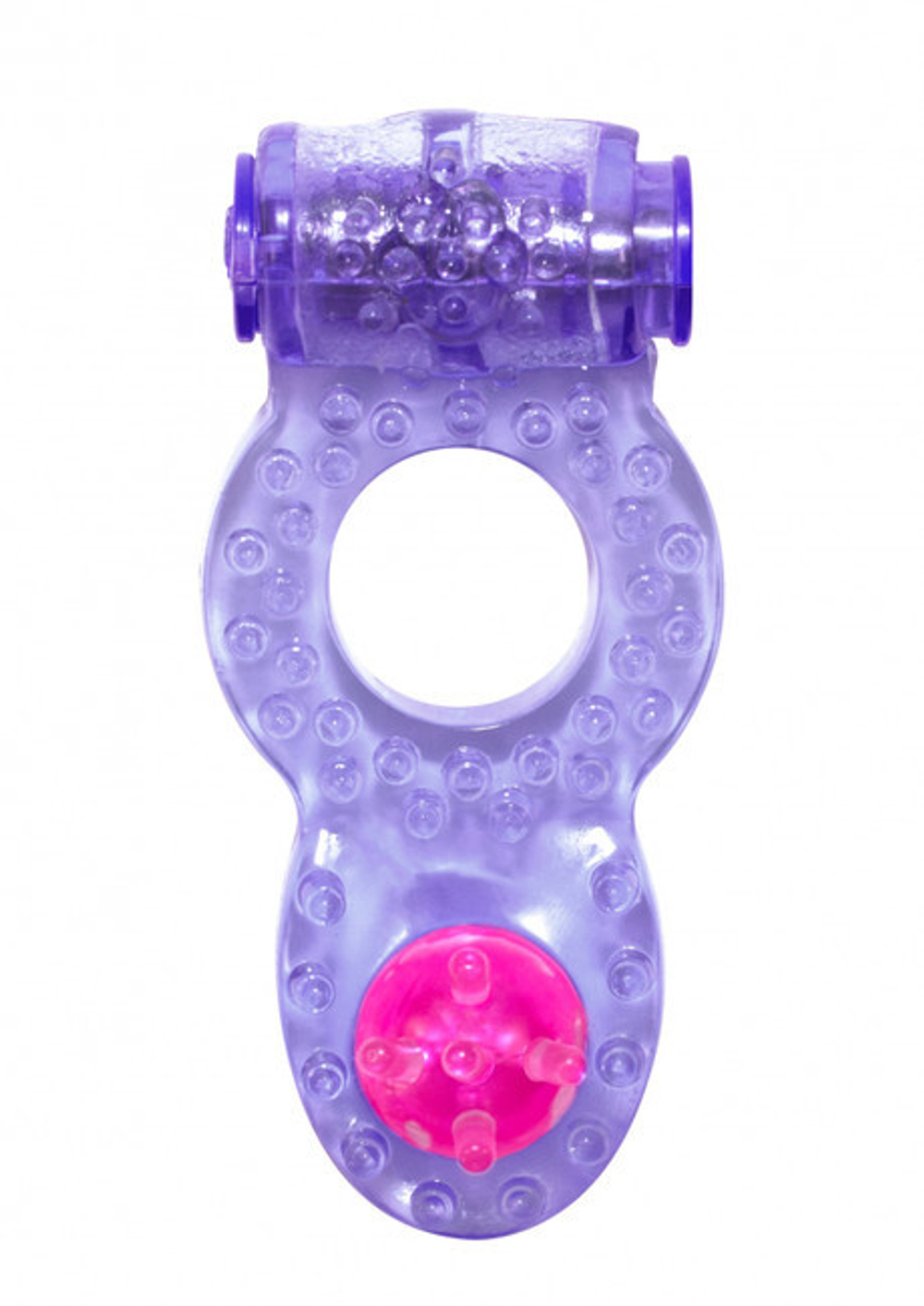 Эрекционное кольцо с вибрацией Rings Ringer purple (Цвет: фиолетовый)