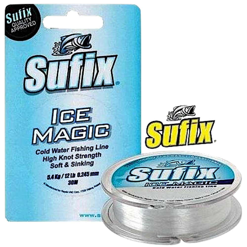Леска Sufix Ice Magic Clear 50м 0.135мм 2.0кг DS1XL014024A5I