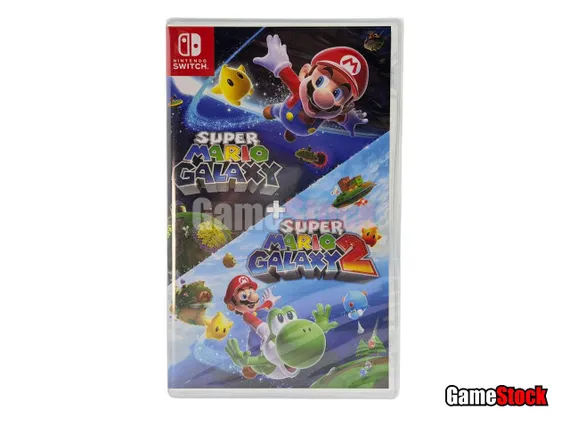 Nintendo Switch Super Mario Galaxy + Super Mario Galaxy 2 (Новый, Английская версия)