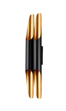 Настенный светильник CLT 332W4-V2 BL-GO черный/золото Crystal Lux