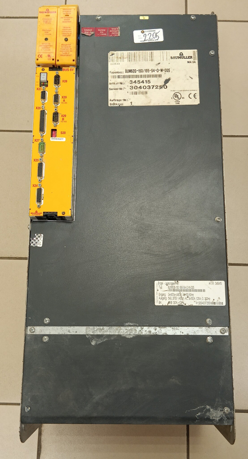 Baumuller BUM63S-150/195-54-0-M-005 б/у
