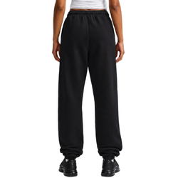 Damskie spodnie tenisowe Nike Studio Fleece Medium Weight - black/sail