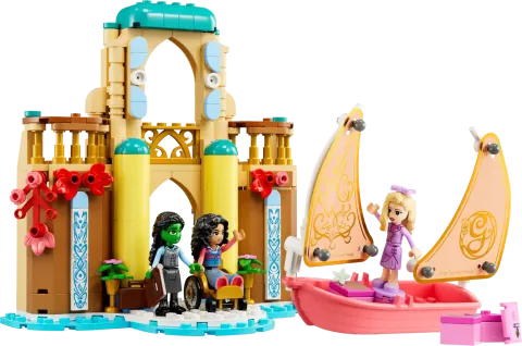 Конструктор LEGO Wicked 75681 Глинда, Эльфаба и Несса Роуз в университете Шиз