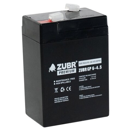 Аккумулятор ZUBR GP6-4.5