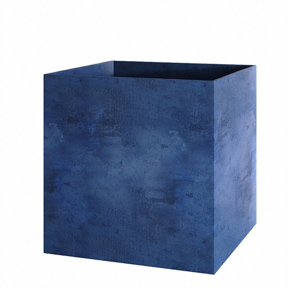 Кашпо CUBE BLUEBERRY 50x50x50