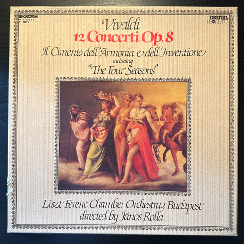 Вивальди - 12 концертов Op.8 3LP (Венгрия 1983г.)