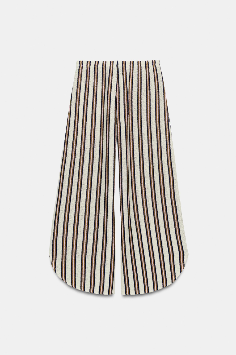 БРЮКИ ИЗ ФАКТУРНОЙ ТКАНИ С РАЗРЕЗАМИ — ZARA