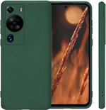 Мягкий Soft Touch чехол из силикона для HUAWEI P60 / P60 PRO с бархатной подкладкой