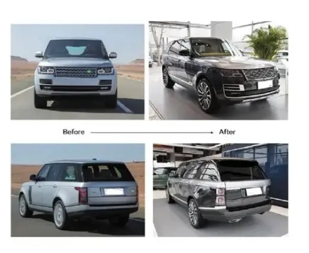 Обвес переделка для LAND ROVER RANGE ROVER VOGUE 2013 - 2017 в SVA 2020 тюнинг Рейндж Ровер