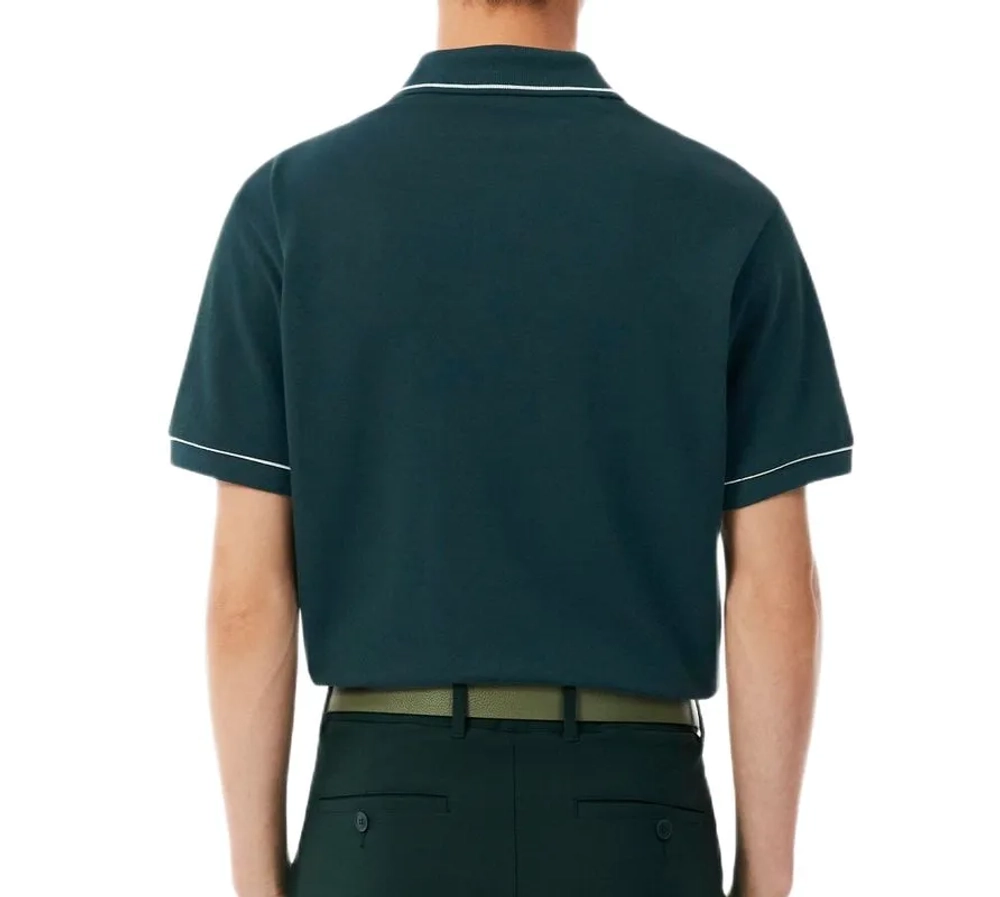 Теннисное поло Lacoste Heat Regulating Mini Piqu_ Golf - sinople green