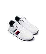 Кожаные кроссовки Tommy Hilfiger - белый(FM0FM05121)