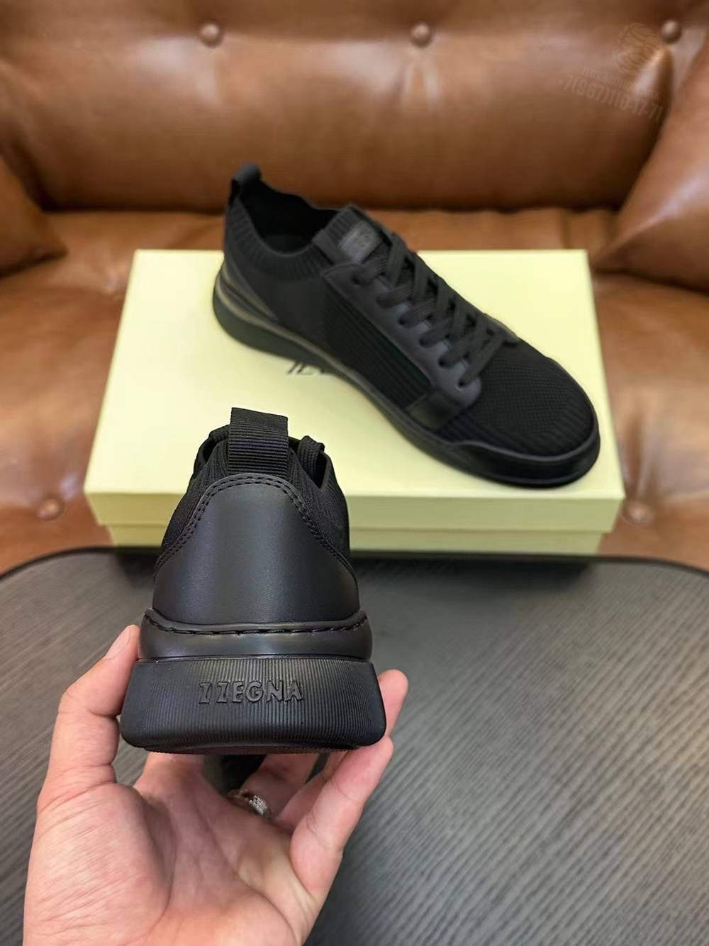 Кеды Zegna