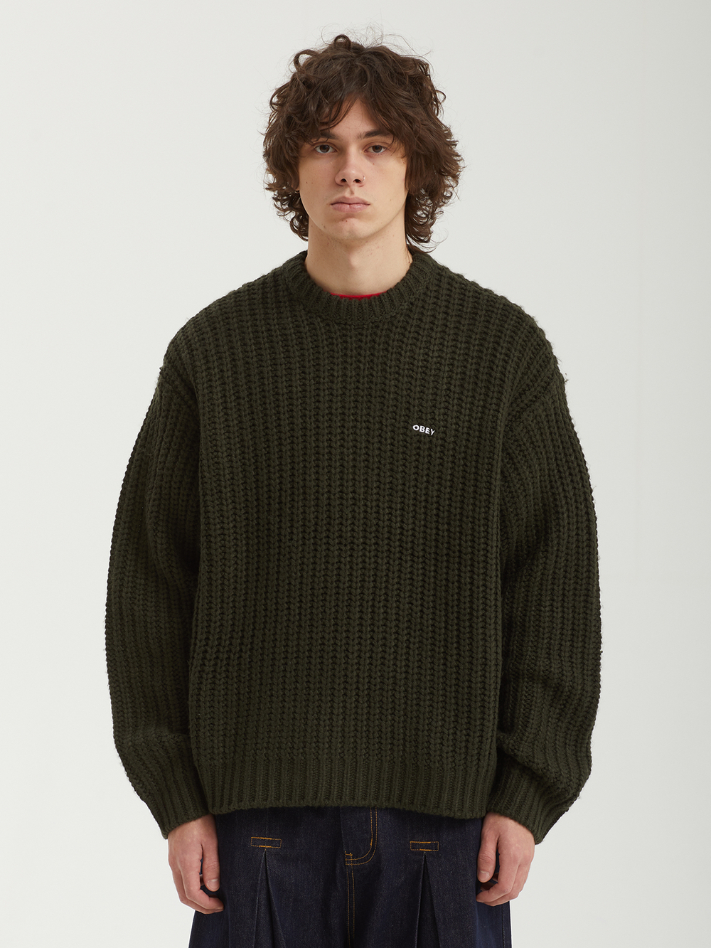 Мужской Свитер Obey Bold Chunky