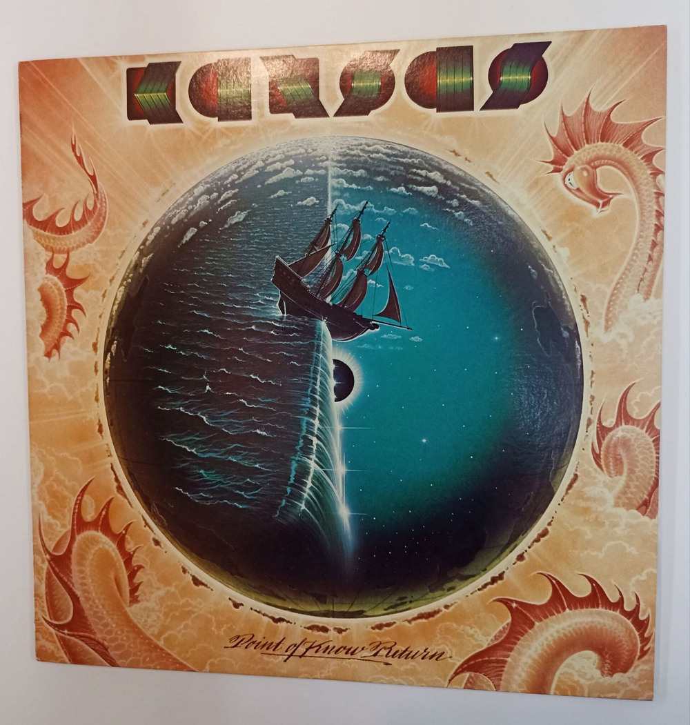 Винтажная виниловая пластинка LP Kansas Point Of Know Return (Japan 1977)